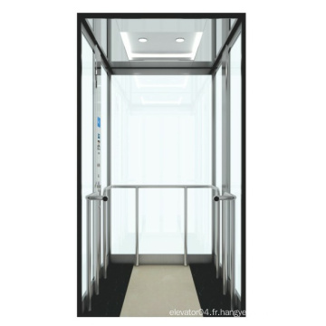 Full Glass Home Elevator de 250 ~ 400kg Charge